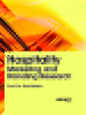 cover image of Hospitality marketing and branding research